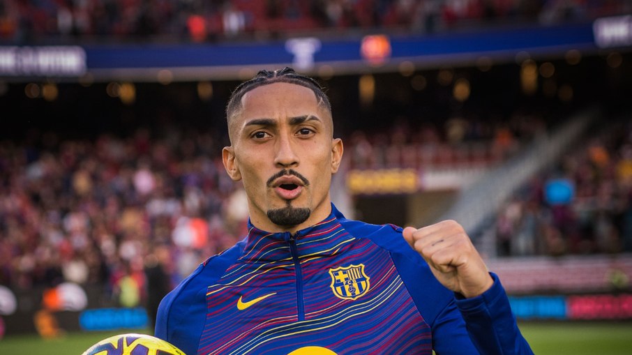 Raphinha é a grande esperança de gols do Barcelona diante do Newcastle