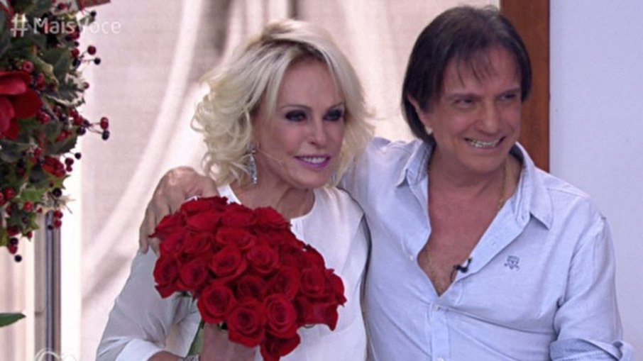 Ana Maria Braga e Roberto Carlos são amigos há muitos anos Ana Maria Braga e Roberto Carlos são amigos há muitos anos