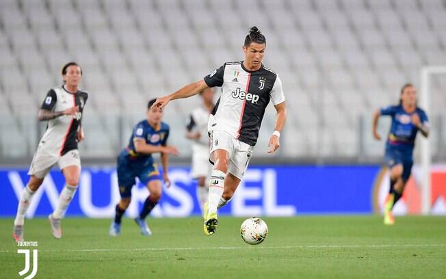 Cristiano Ronaldo marcou na vitória da Juve sobre o Lecce