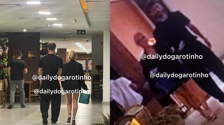 Karoline Lima e Léo Pereira são flagrados juntos no Rio