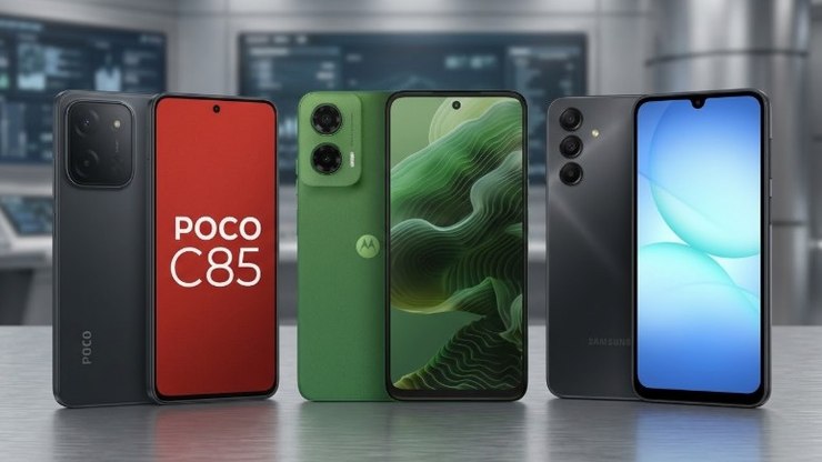 3 celulares de Motorola, Samsung e Xiaomi de até R$ 1.100