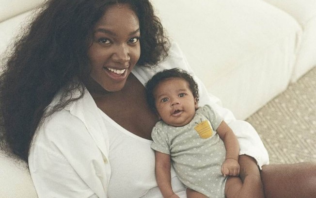 Iza com Nala: cantora fez uma música em homenagem a filha