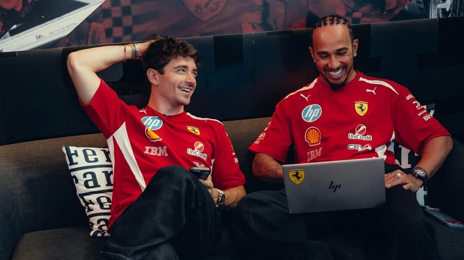 Leclerc e Hamilton