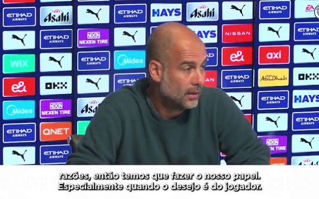 Guardiola fala sobre possível saída de Bernardo Silva: “Não sou eu quem decide”