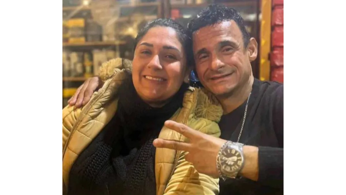 O casal Tatiana e Marcos O casal Tatiana e Marcos