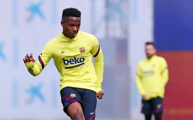 Ansu Fati, jogador do Barcelona e da seleção espanhola