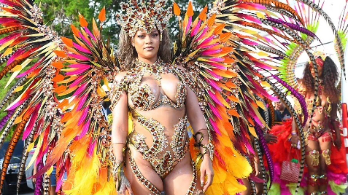 Rihanna no festival 'Crop Over' em Barbados