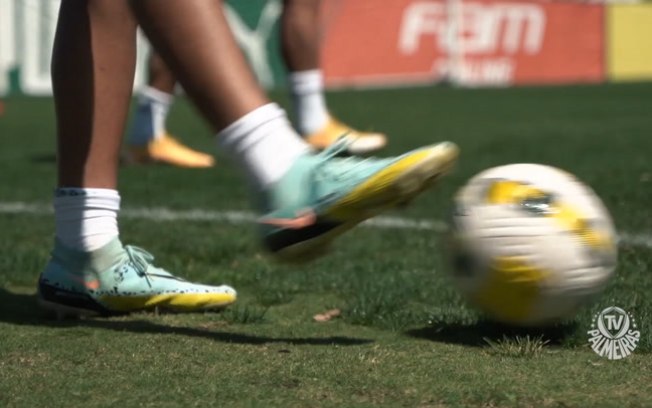 Pontaria afiada! Palmeiras treina finalizações na Academia de Futebol