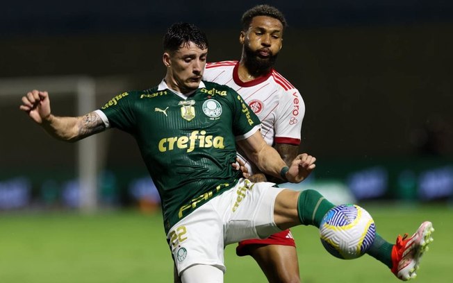 Palmeiras perde para o Internacional na Arena Barueri