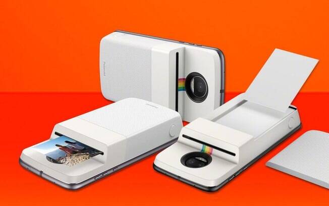 Moto Snap Polaroid Insta-Share Printer é vendido por US$ 199 (cerca de R$ 651) nos Estados Unidos