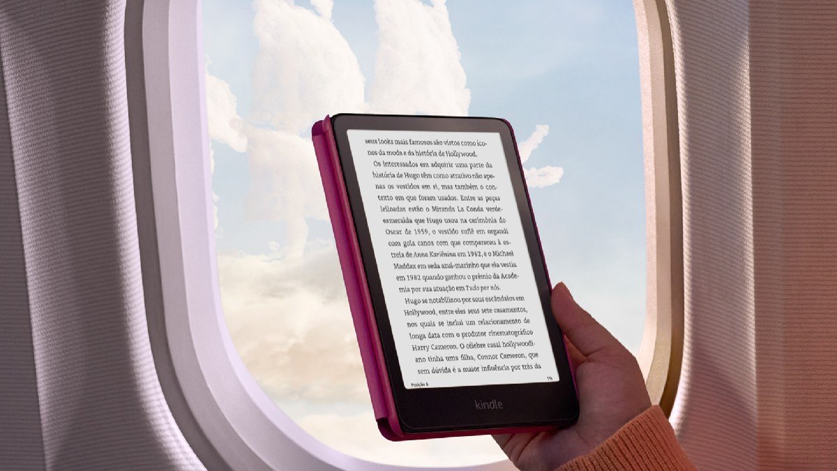 Novo Kindle Paperwhite está com desconto no site da Amazon Novo Kindle Paperwhite está com desconto no site da Amazon