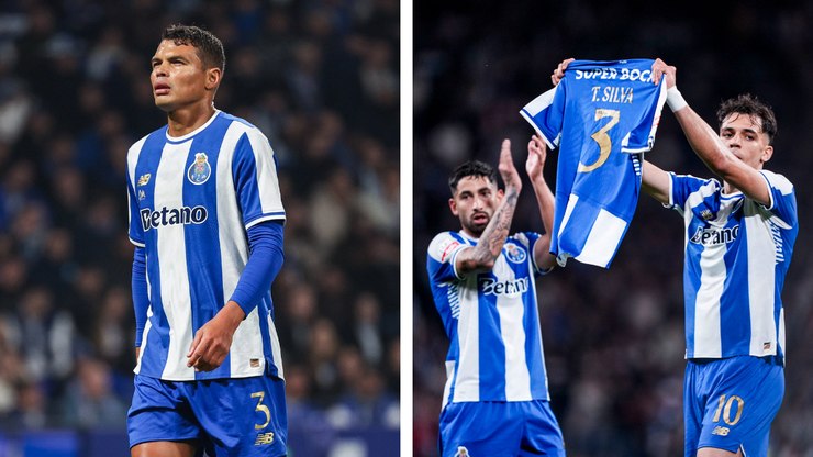 Thiago Silva no 1000º jogo da carreira; odds de Porto x Stuttgart