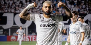 Gabriel marca, é expulso, e Santos bate o Vitória