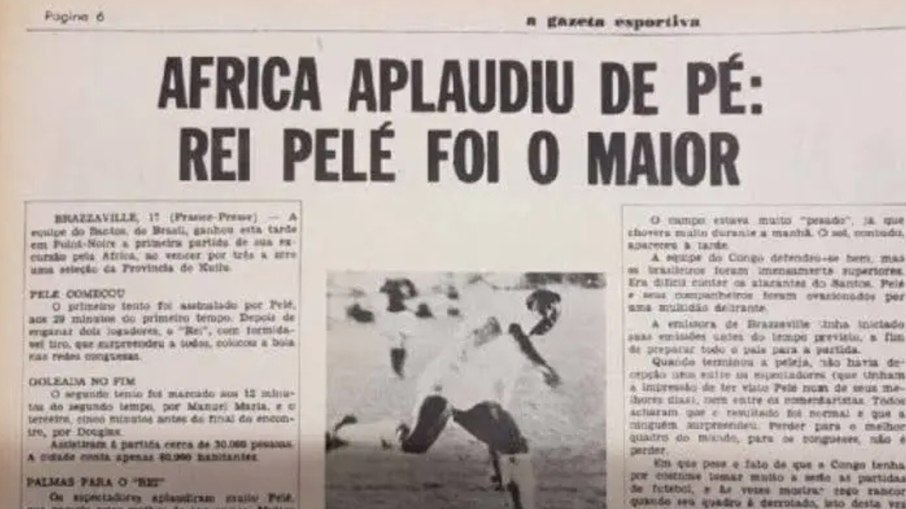 Jornais da equipe noticiaram jogo