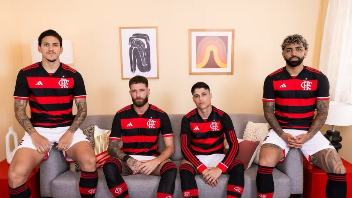 Flamengo lançou nova camisa para 2024