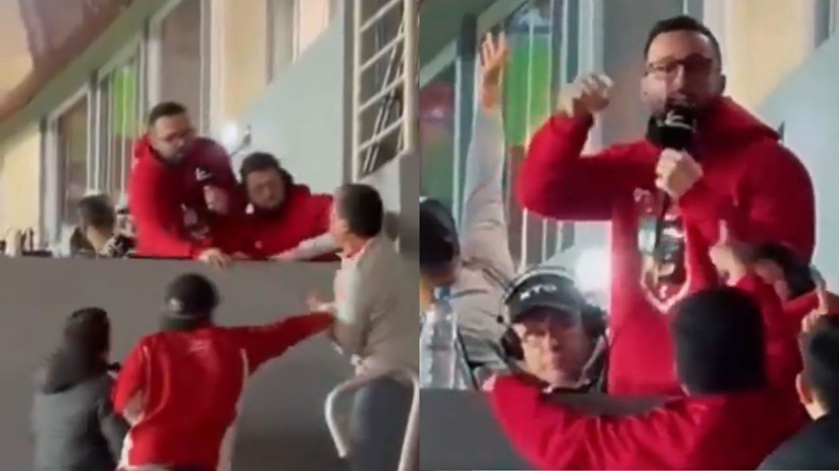 Vídeo: equipe de transmissão é agredida após eliminação do Inter