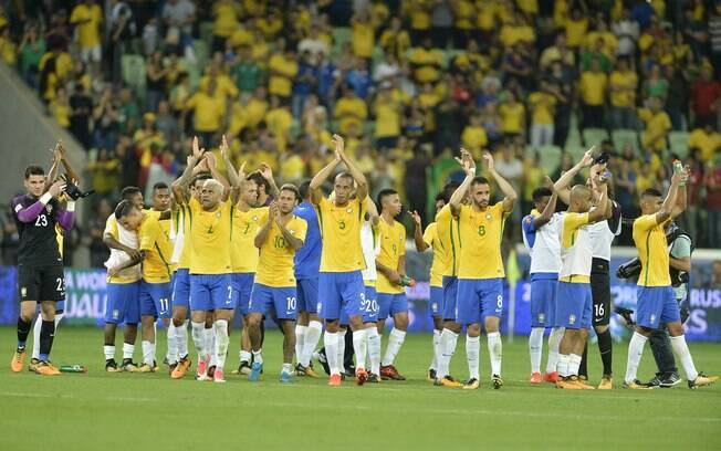 Segunda colocada no ranking da Fifa, seleção brasileira será cabeça de chave da Copa 2018