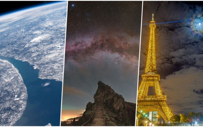 Destaques da NASA: Terra, Via Láctea e   nas fotos astronômicas da semana