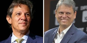 Datafolha SP: Tarcísio tem 50%, contra 33% de Haddad no 1º turno