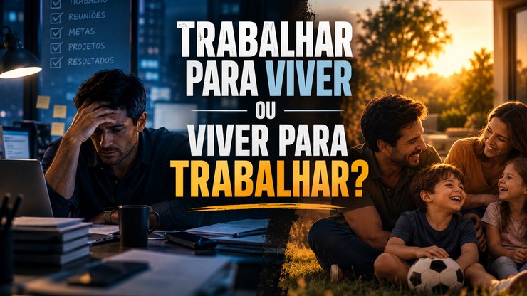 Trabalhar
para Viver ou Viver para Trabalhar?