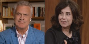 Pedro Bial diz que ex mulher, Fernanda Torres, “dá um baile” nele