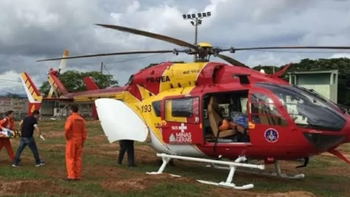 Helicóptero que caiu em Ouro Preto levava seis pessoas