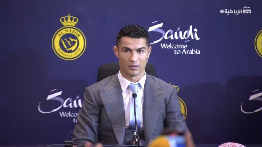 Cristiano Ronaldo foi apresentado pelo Al Nassr na última terça-feira