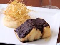 Foto da receita Bacalhau com mousseline de couve-flor pronta.