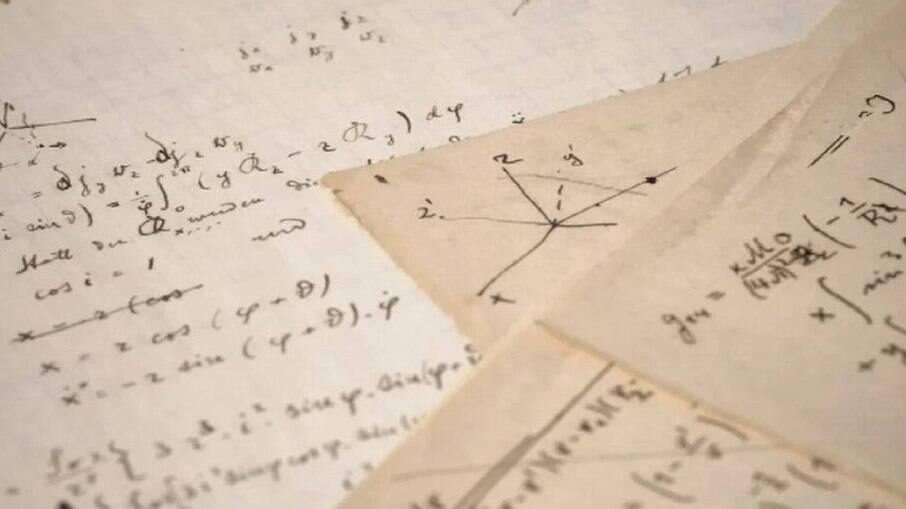 Manuscrito de Albert Einstein