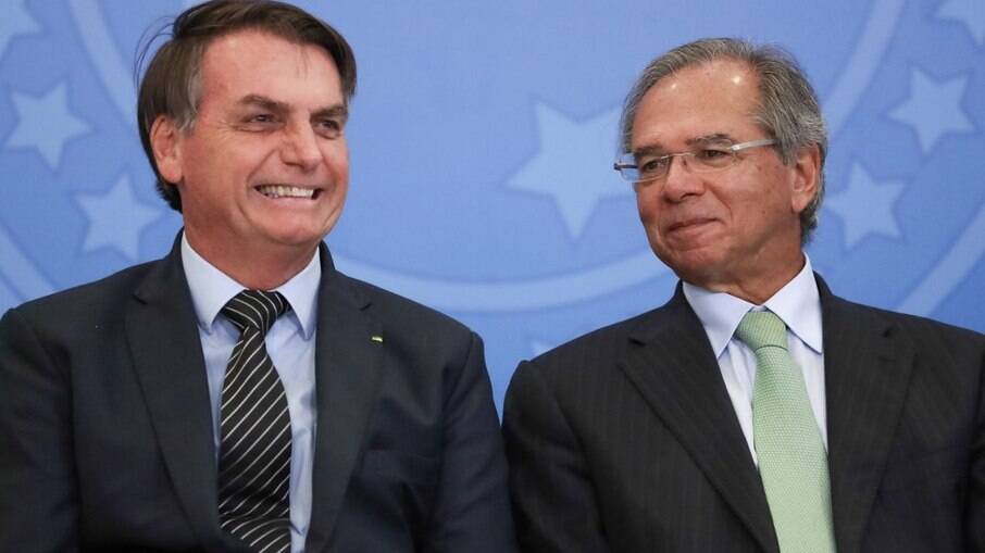 Guedes e Bolsonaro