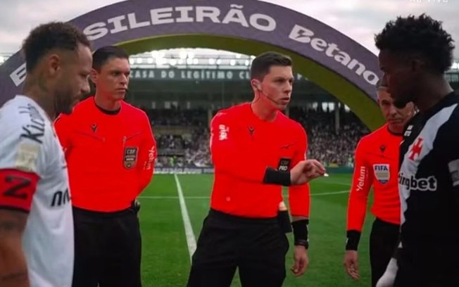 Thiago Mendes ignora Neymar antes de Vasco x Santos Thiago Mendes ignora Neymar antes de Vasco x Santos