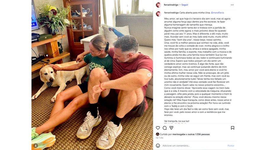 Marido homenageia atleta morta no Ironman: ''Amor será eterno''