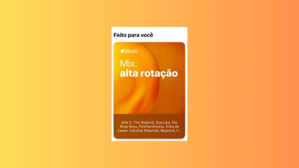 Apple Music lança mix diário com as músicas que você mais ouve