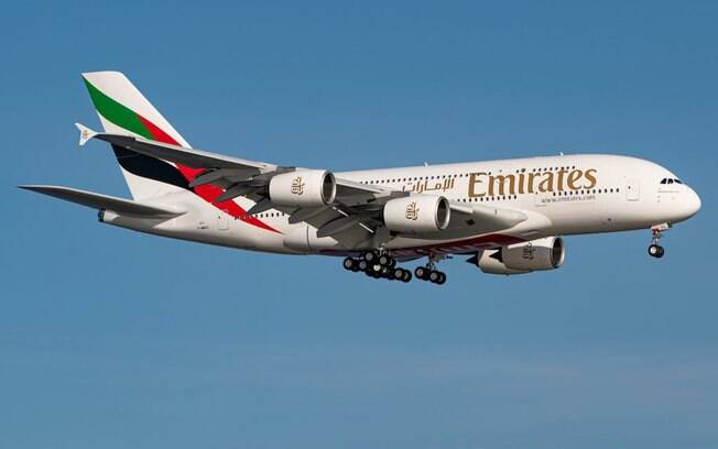 Emirates recebe nova aeronave Airbus A380 Emirates recebe nova aeronave Airbus A380