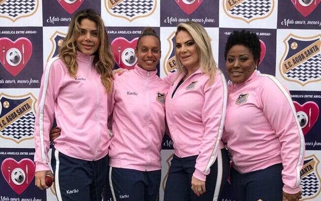 Vanessa Jackson, Patrícia Limongi, Katia Angélica e Rosana Augusto