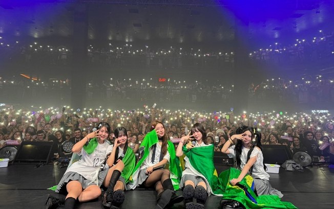 1º show do EVERGLOW no Brasil foi marcado por hits e carisma