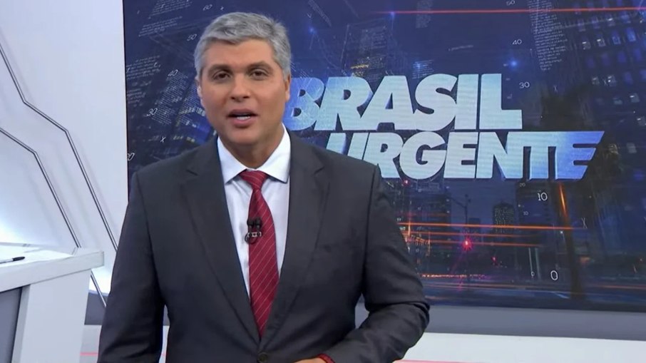 Joel Datena é o atual apresentador do Brasil Urgente