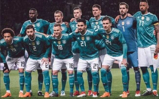 A Alemanha segue na liderança do ranking da Fifa em lisa de maio
