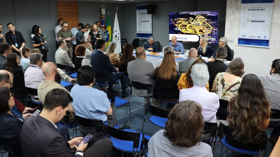 Coletiva de apresentação do programa ELI em Campinas