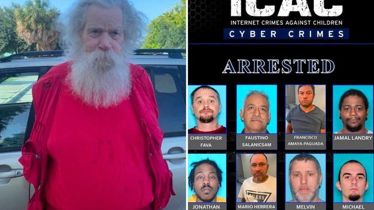 "Papai Noel" é preso por integrar clã de abuso de menores