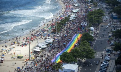 Veja as melhores imagens da Parada do Orgulho LGBTQIA+