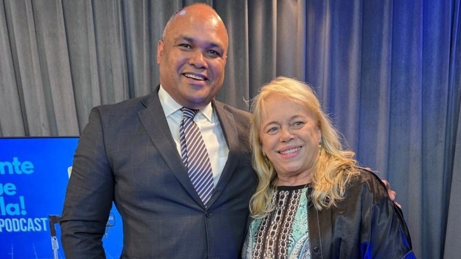 João Costa e Zenilda Salvato (diretora de produção)