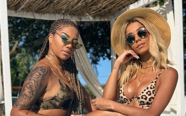 Ludmilla e namorada