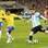 Messi em ação no Brasil x Argentina. Ele tem 4 gols no duelo. Foto: Ole / Reprodução