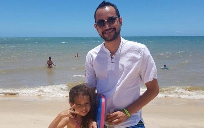 Wesley Camargo e sua filha