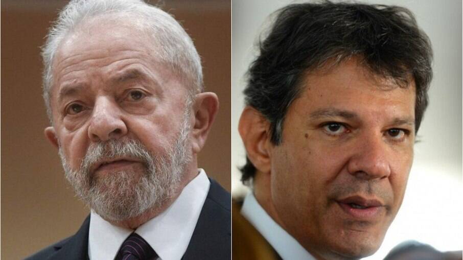 Lula e Haddad (PT)