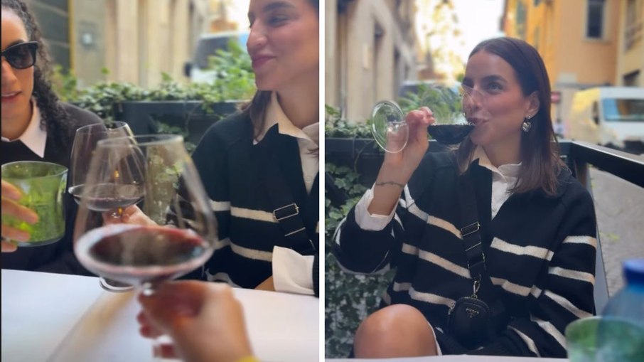 Bruna Unzueta aproveita dia de sol na Itália ao lado de Gabi Guimarães após assumir namoro Bruna Unzueta aproveita dia de sol na Itália ao lado de Gabi Guimarães após assumir namoro