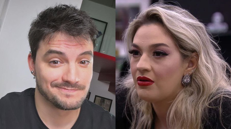 Felipe Neto tem contato próximo com Marília Miranda, do 'BBB 23'