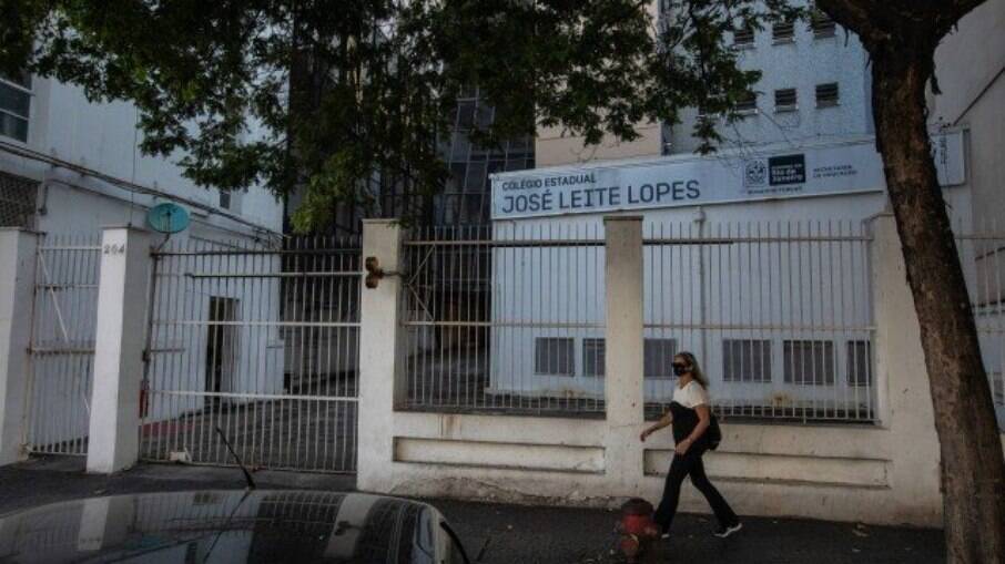 Escola Estadual José Leite Lopes, na Zona Norte do RJ