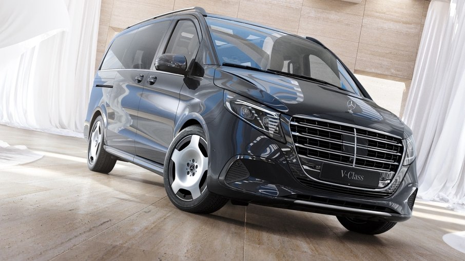 Mercedes-Benz Classe V estreia no Brasil com foco em luxo, espaço e transporte de até sete ocupantes Mercedes-Benz Classe V estreia no Brasil com foco em luxo, espaço e transporte de até sete ocupantes